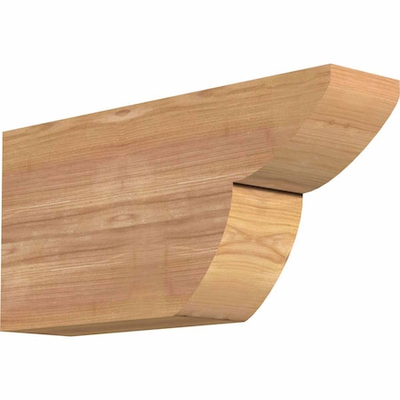 Ekena Millwork Crestline Smooth Rafter Tail, Western Red Cedar, 3 1/2"W x 8"H x 16"L RFT04X08X16CRE00SWR
